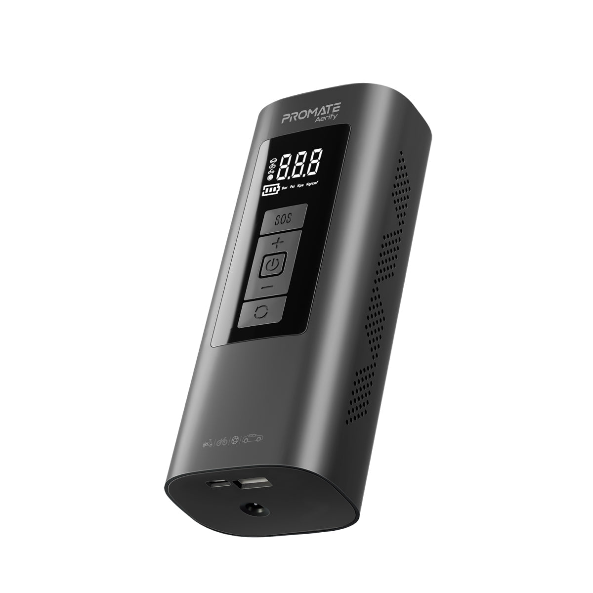 150PSI draagbare luchtcompressor met powerbank