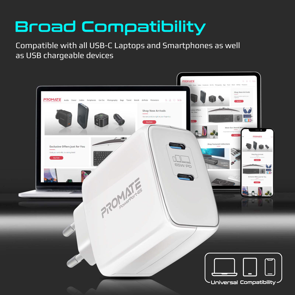 1200-PowerPort65-EU-White