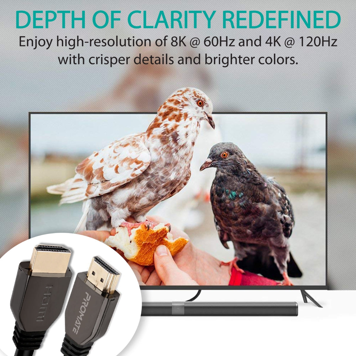 Ultra-HD-Hochgeschwindigkeits-8K-Audio-Video-Kabel