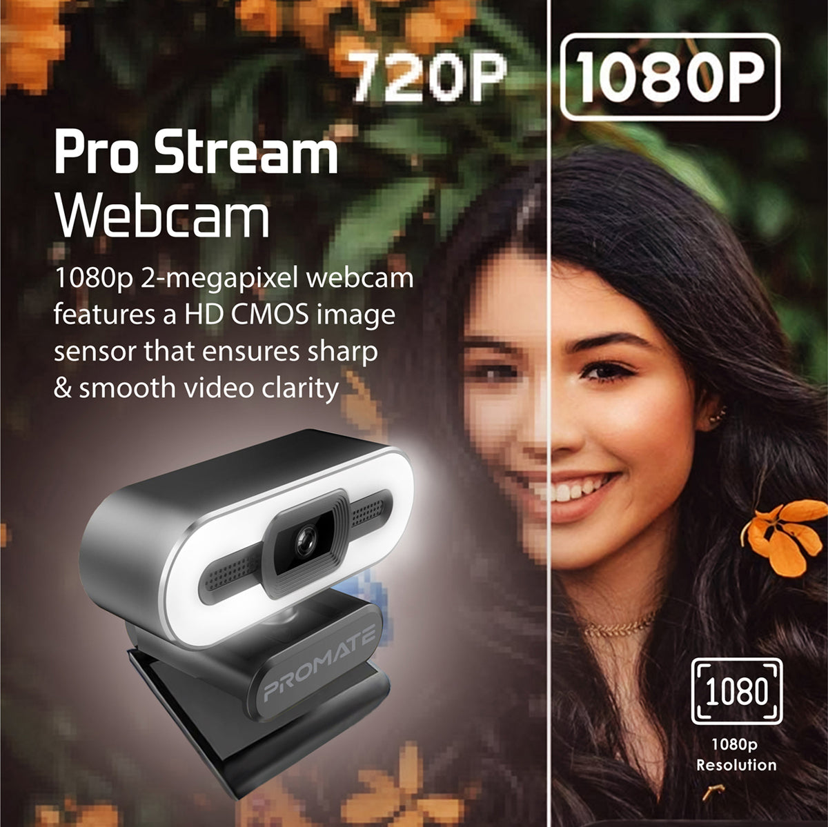 Full HD Wide Angle WebCam