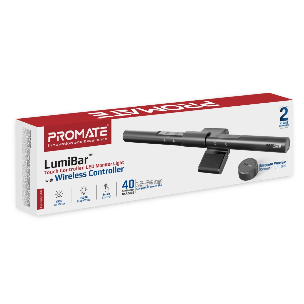 LumiBar™ Touch Controlled LED-monitorlamp met draadloze controller