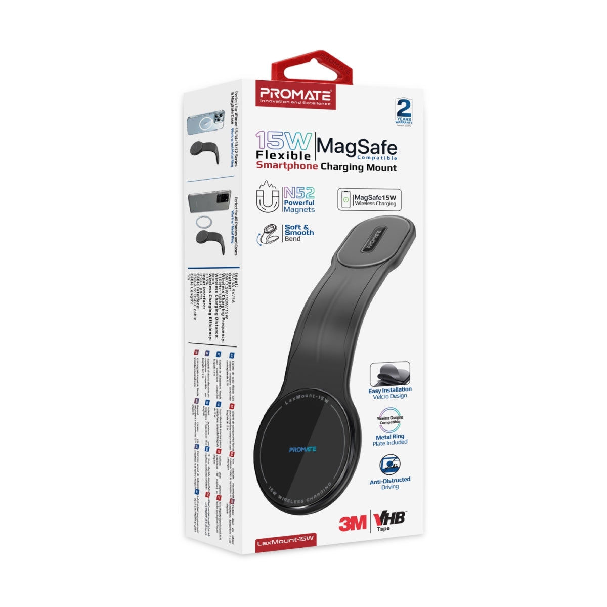 15W MagSafe-compatibele flexibele smartphone-oplaadhouder