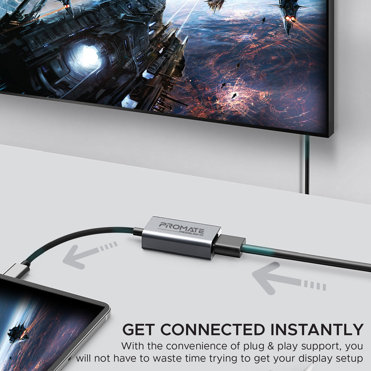 MediaLink-H1 Grey
