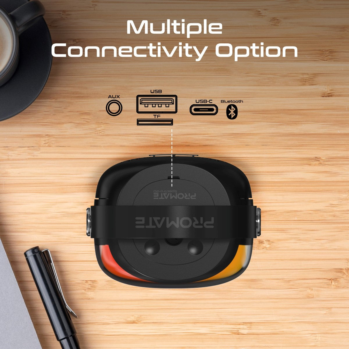 LumiSound™ HD 20W RGB True Wireless Bluetooth v5.3 Lautsprecher
