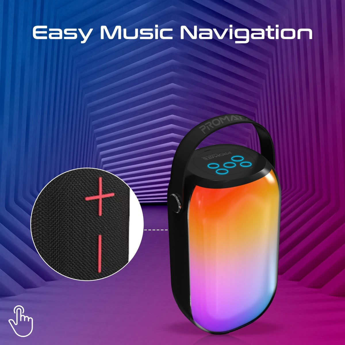LumiSound™ HD 20W RGB True Wireless Bluetooth v5.3 Lautsprecher