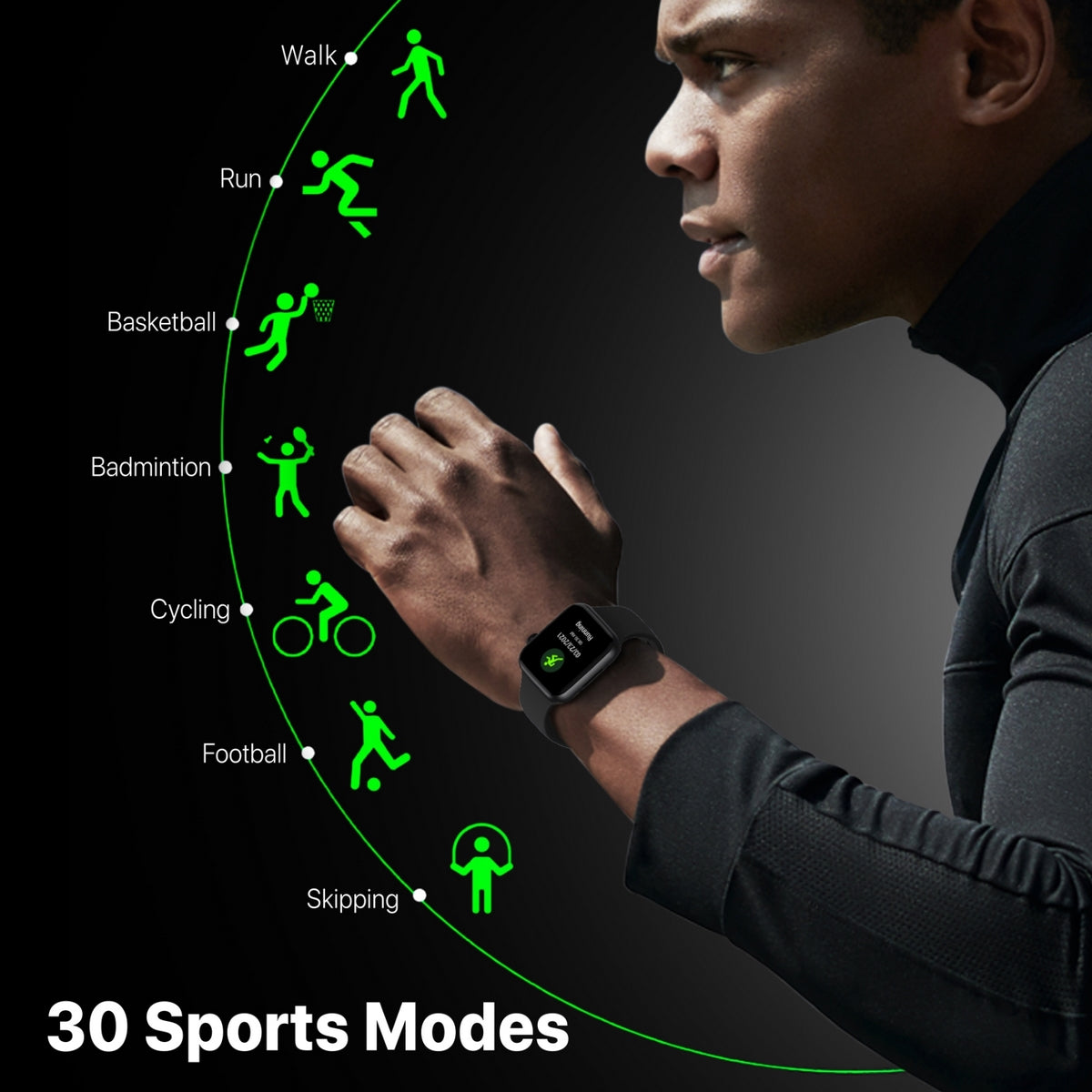XWatch-B19 Black