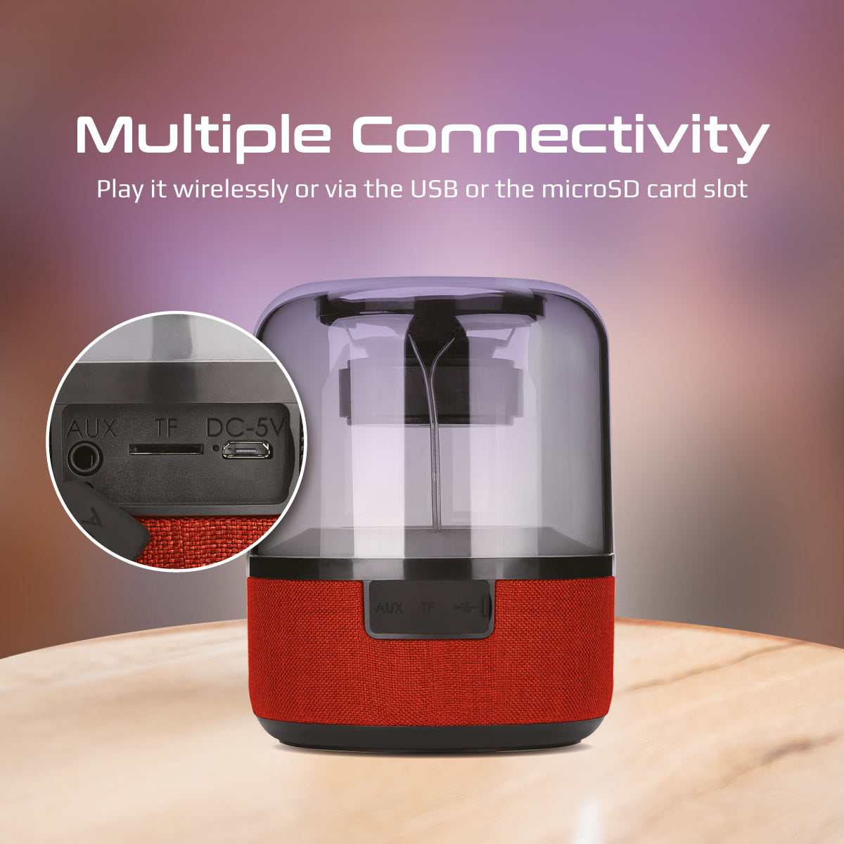 HD LumiSound® 360° Surround Sound Speaker