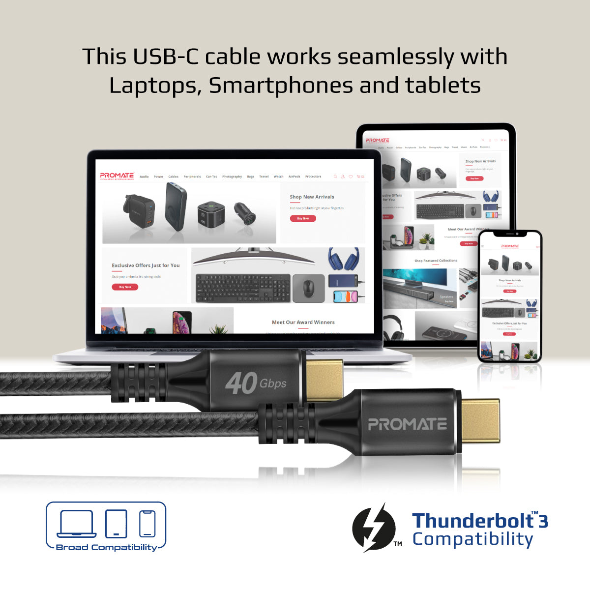 240W Super Speed Fast Charging USB-C Cable