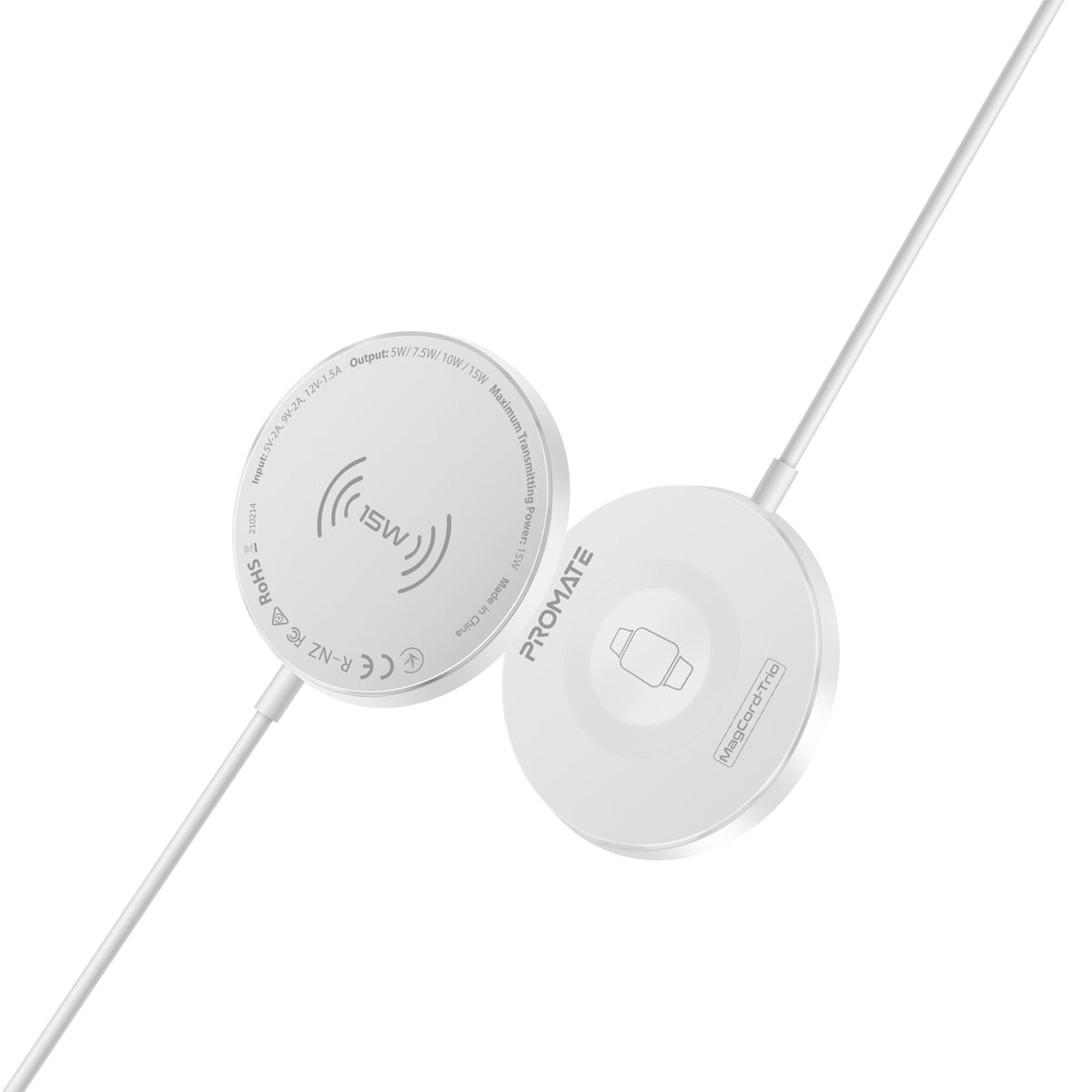 MagCord-Trio White