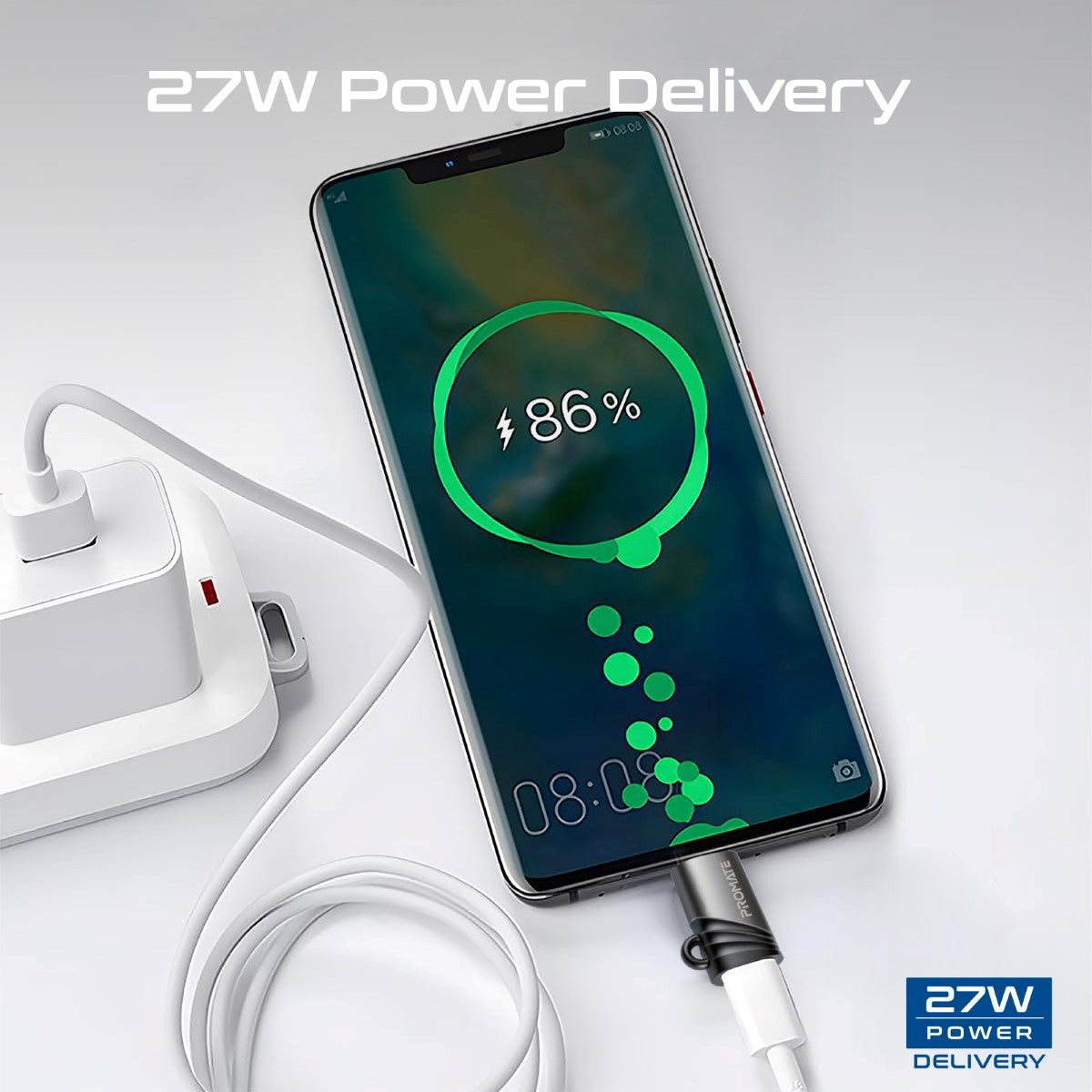 Ultra-Fast Charging Lightning to USB-C Adapter