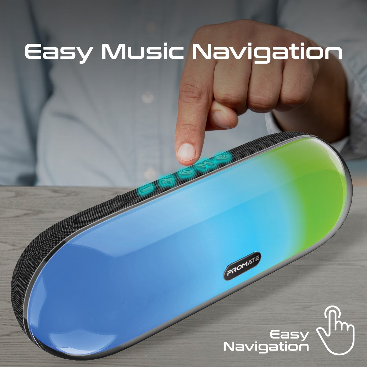 LumiSound™ High Fidelity True Wireless Bluetooth v5.3 Speaker