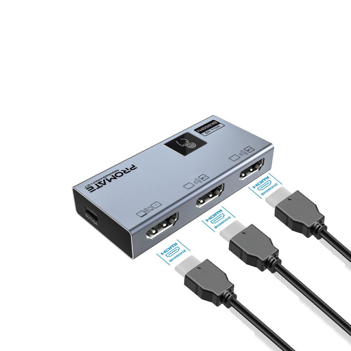 Ultra-HD 8K@60Hz HDMI® Switch with Smart Touch Control