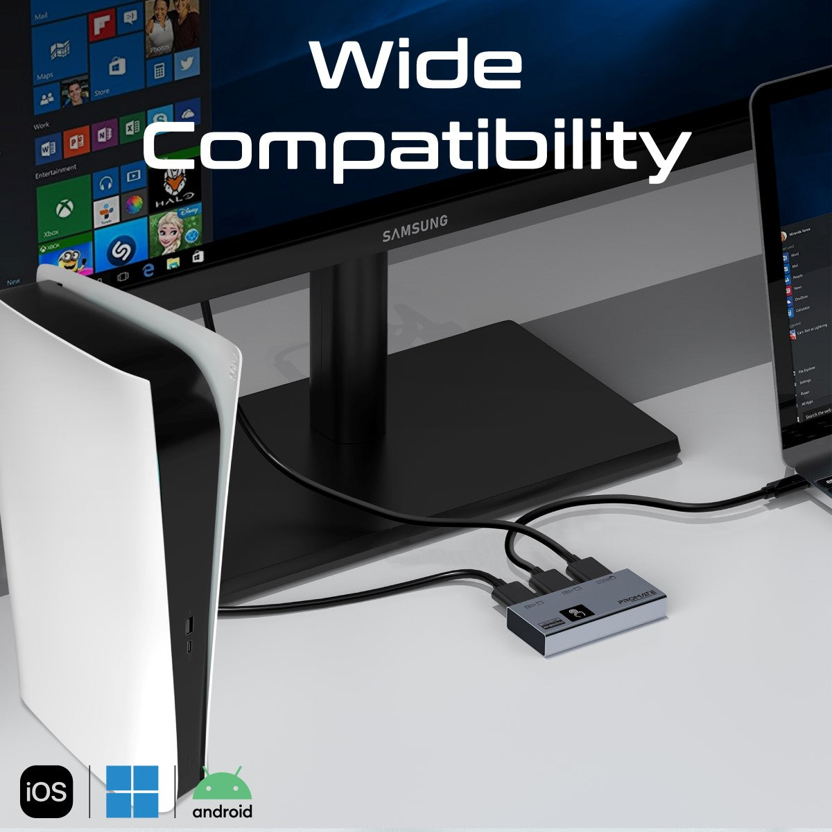 Ultra-HD 8K@60Hz HDMI® Switch with Smart Touch Control