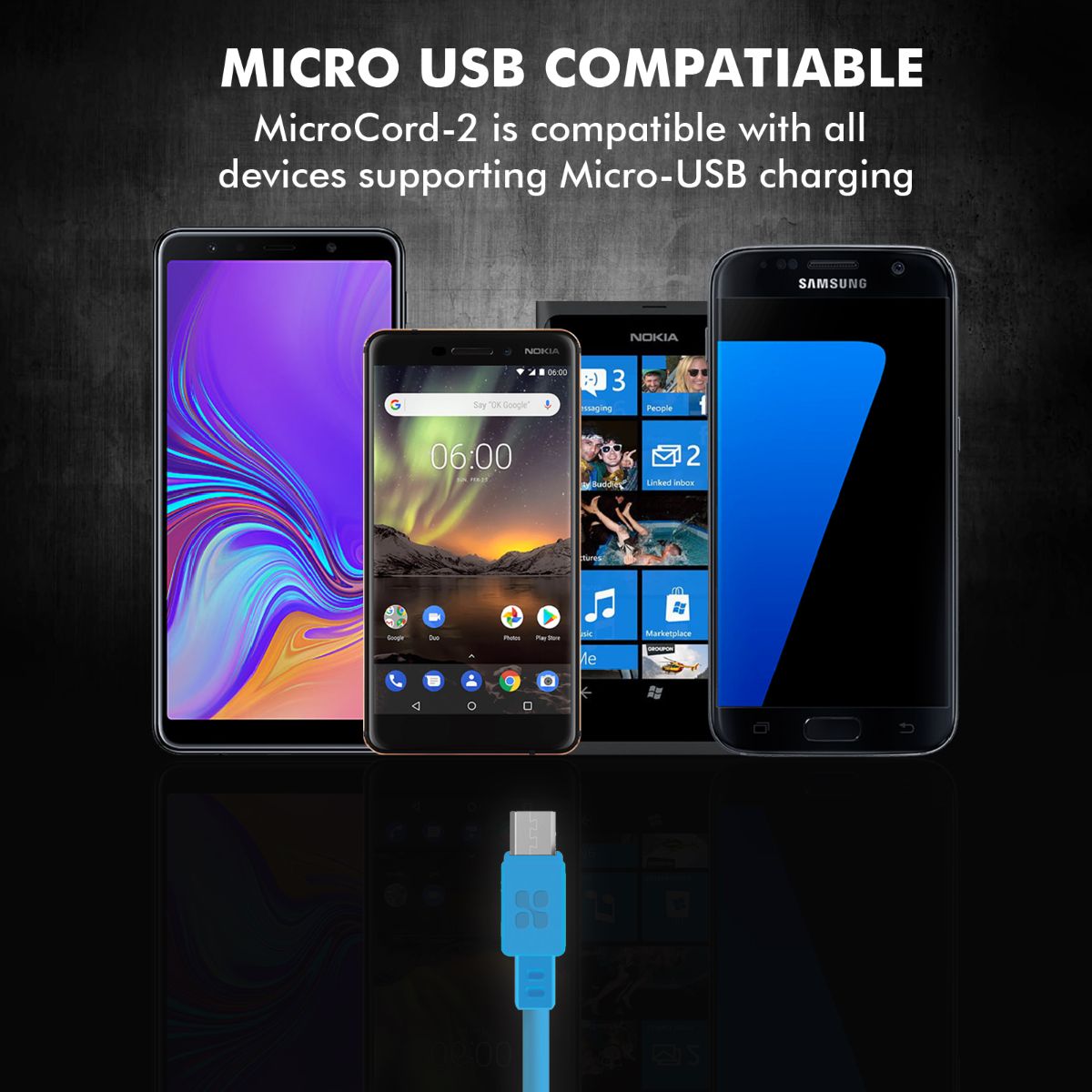 MicroCord-2 Blue