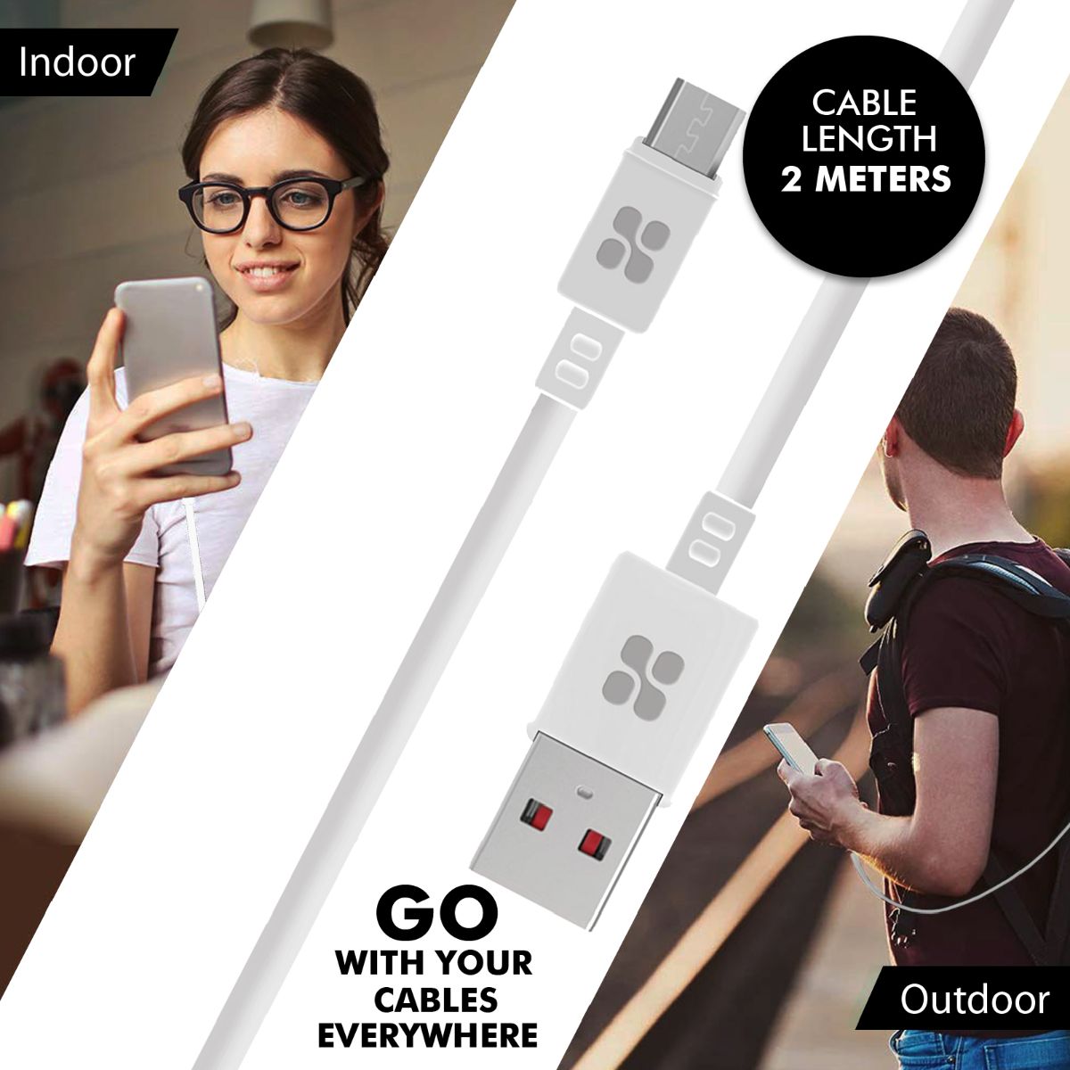 MicroCord-2 White
