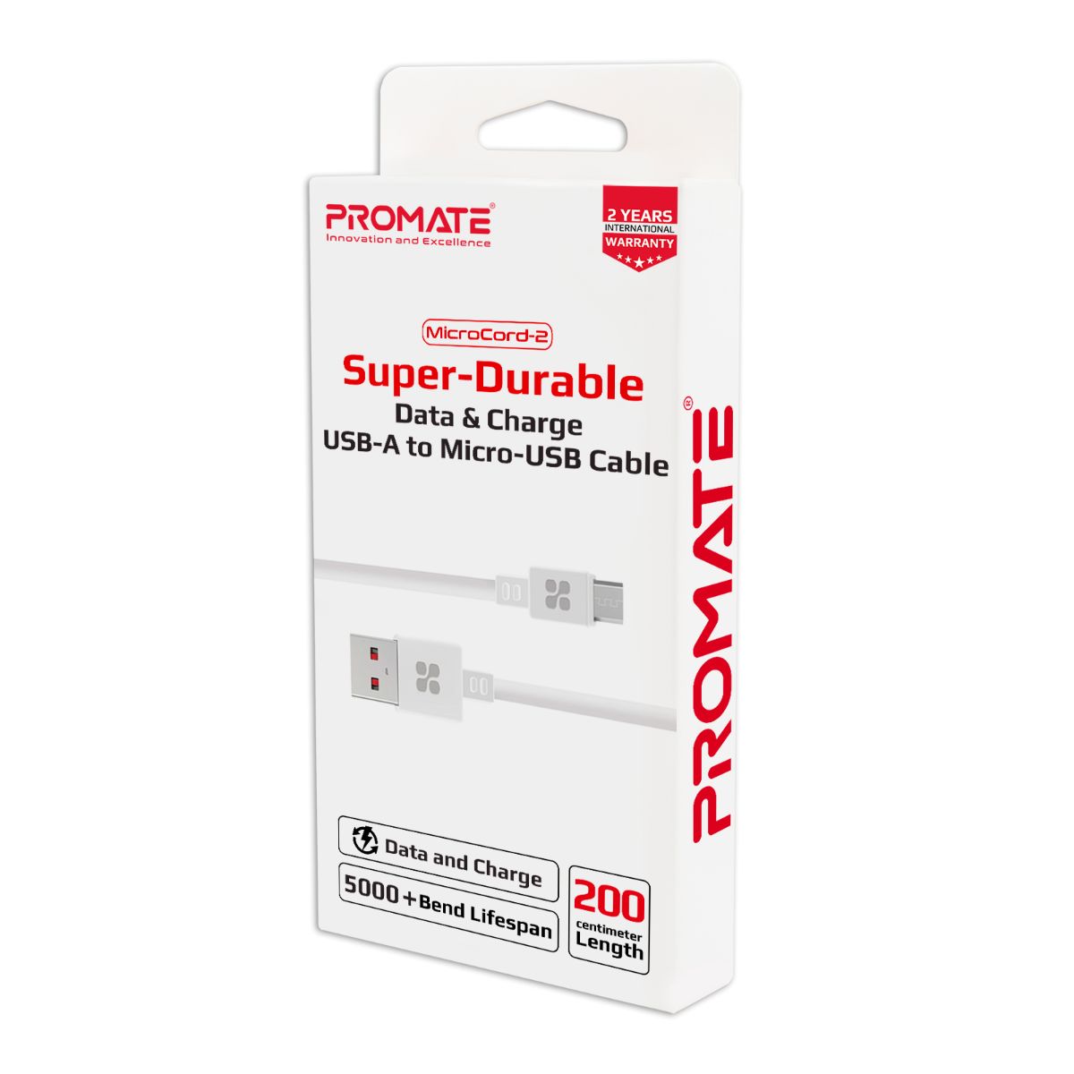 MicroCord-2 White