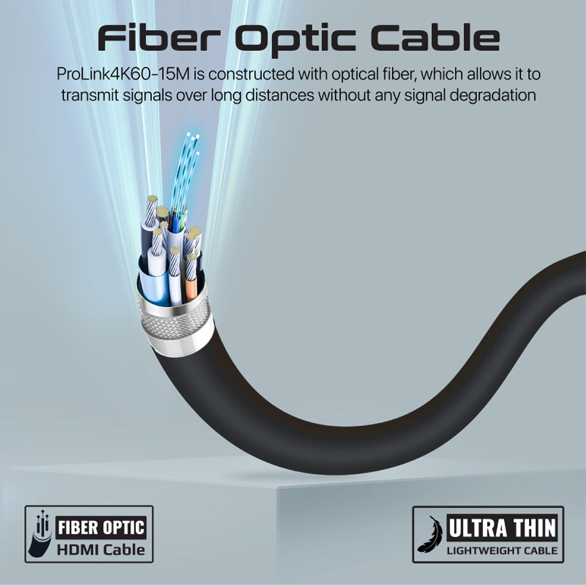 Unidirectional HD 4K@60Hz HDMI® Audio Video Cable