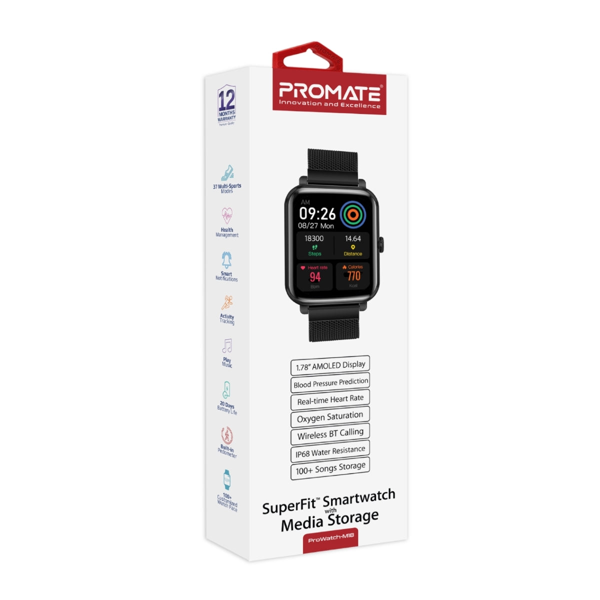 ProWatch-M18 Black