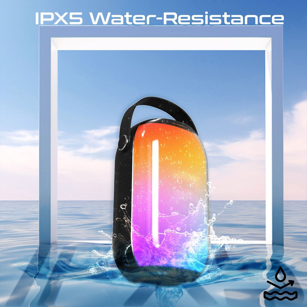 LumiSound™ HD 20W RGB True Wireless Bluetooth v5.3-luidspreker