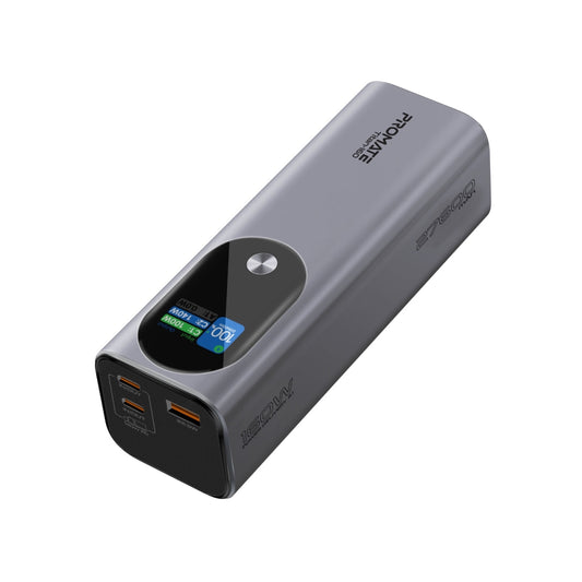 Ultrakompakte 160-W-Multiport-PD-3.1-Powerbank mit TFT-LCD-Bildschirm
