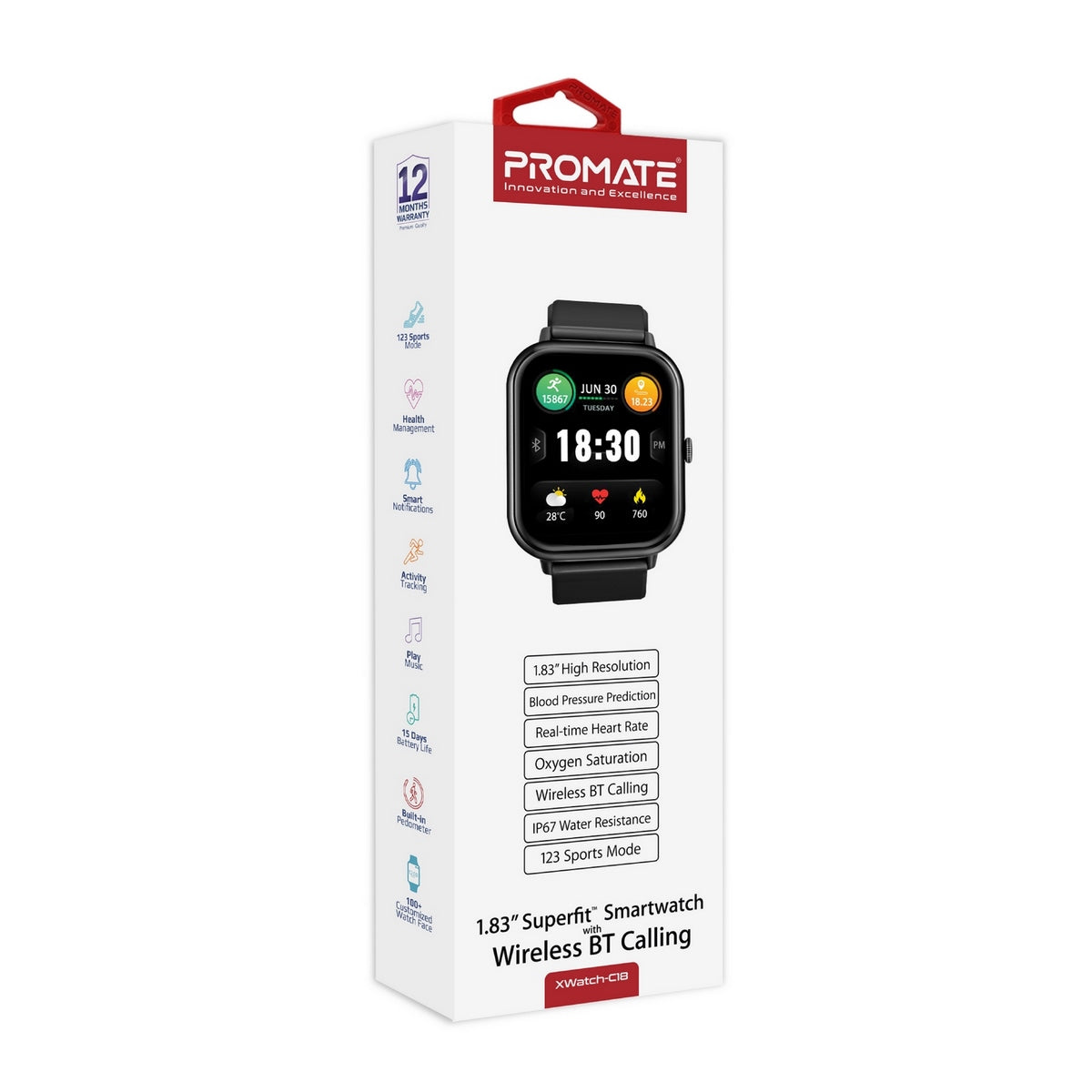XWatch-C18 Black