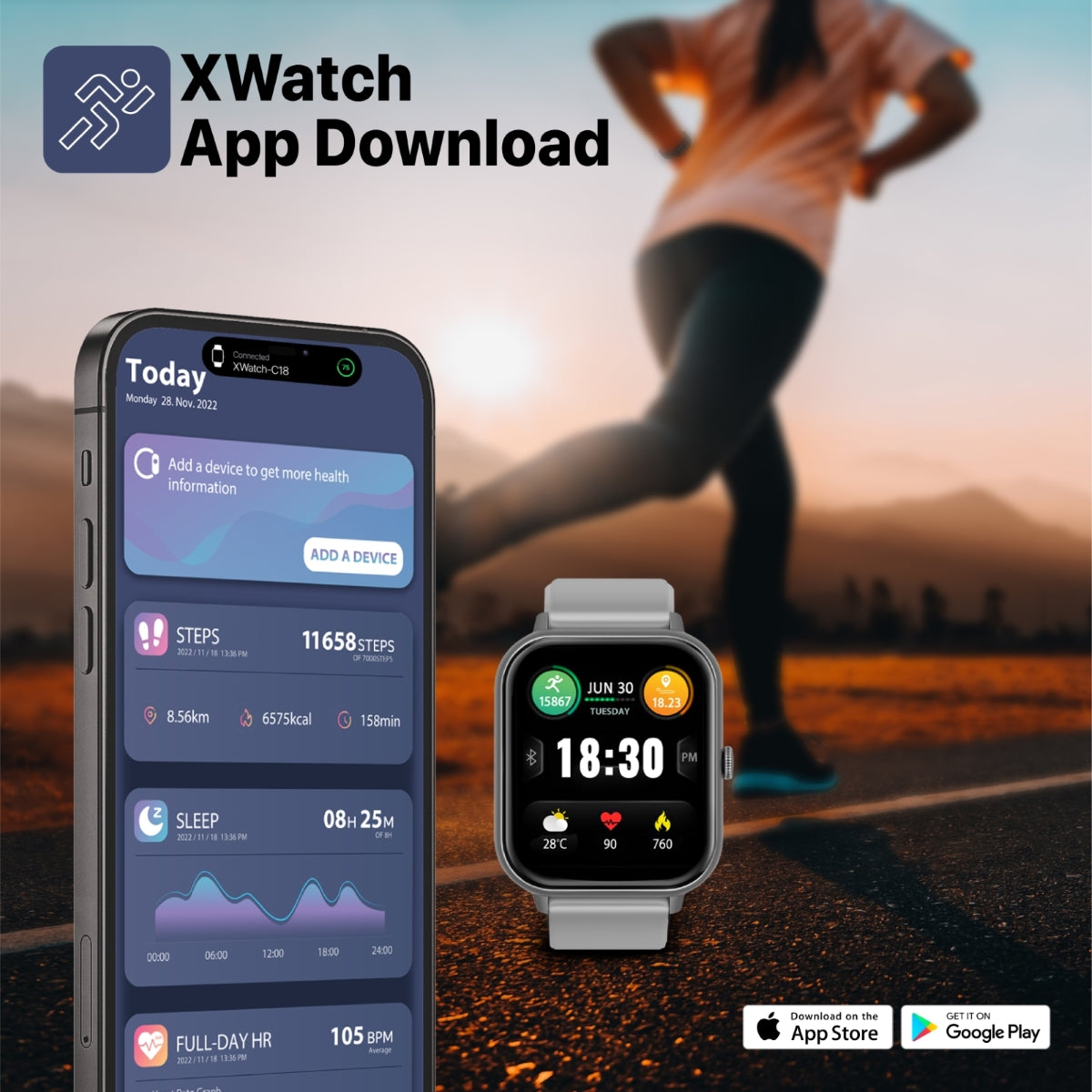 XWatch-C18 Graphite
