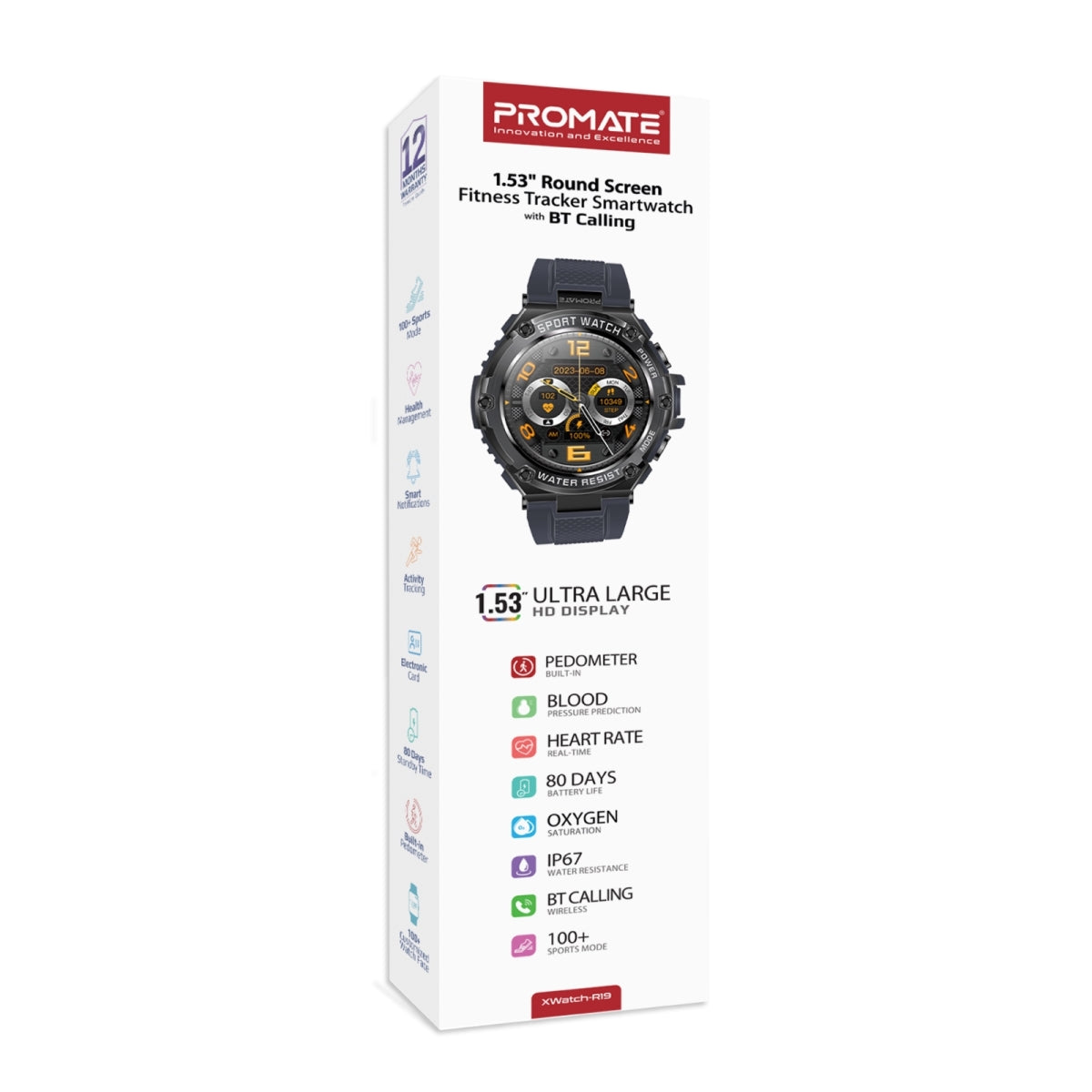 XWatch-R19 Grey