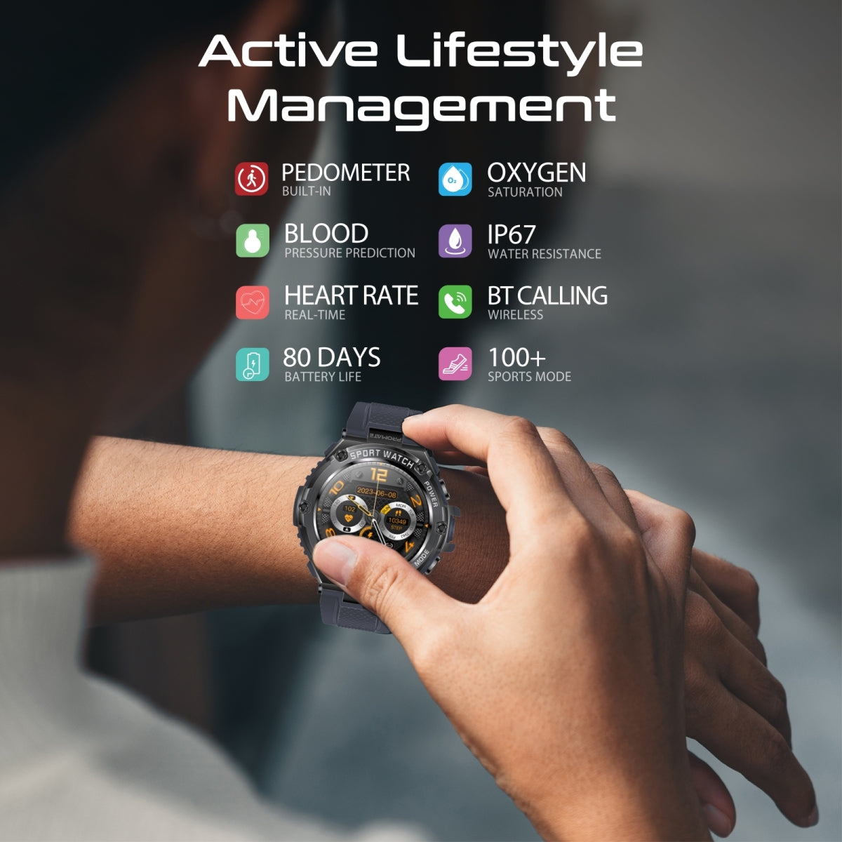 XWatch-R19 Grey